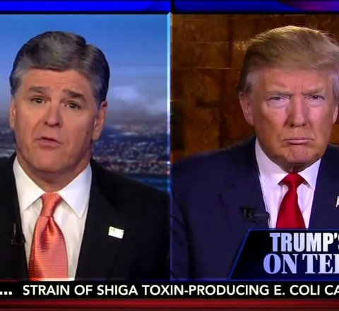 Sean Hannity says Obama has a sick obsession with Trump